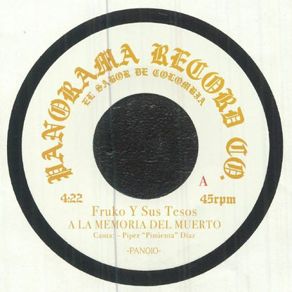 Fruko Y Sus Tesos The Latin Brothers – A La Memoria Del Muerto / Buscándote (7", Panorama, 2026) Front Cover