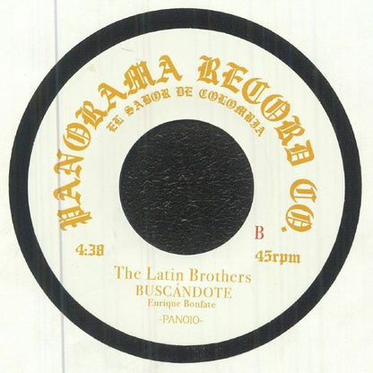 Fruko Y Sus Tesos The Latin Brothers – A La Memoria Del Muerto / Buscándote (7", Panorama, 2026) Back Cover