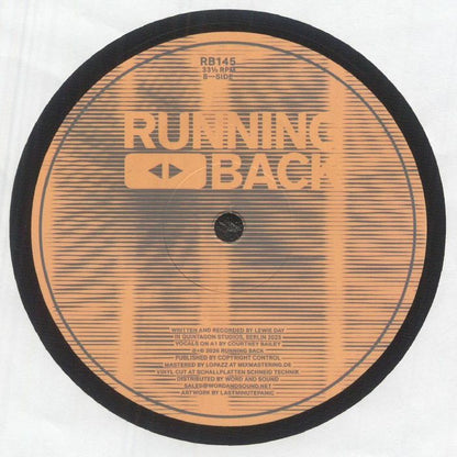 Tornado Wallace – Left At Sunset (12", Running Back, 2026) Back Cover
