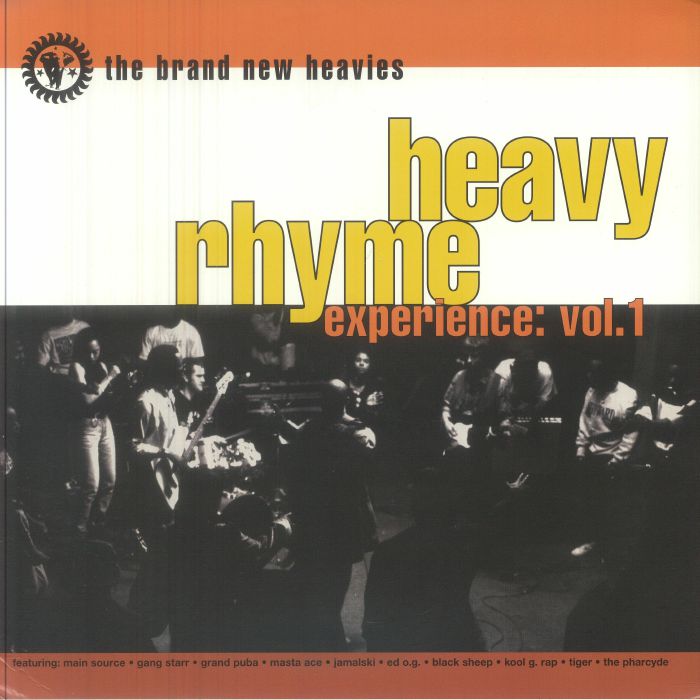 The Brand New Heavies – Heavy Rhyme Experience: Vol. 1 (LP, White, London Records, 2026) Front Cover