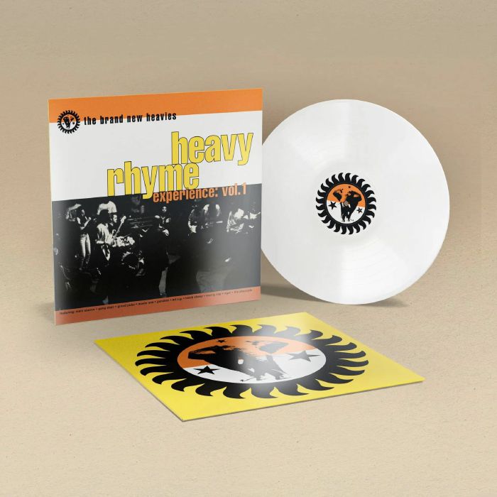The Brand New Heavies – Heavy Rhyme Experience: Vol. 1 (LP, White, London Records, 2026) Front Cover