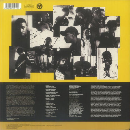 The Brand New Heavies – Heavy Rhyme Experience: Vol. 1 (LP, White, London Records, 2026) Back Cover