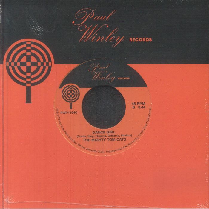 Harlem Underground Band / The Mighty Tom Cats – Smokin' Cheeba-Cheeba / Dance Girl (7", Orange, Paul Winley Records, 2026) Back Cover