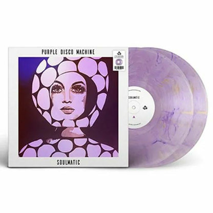 Purple Disco Machine – Soulmatic (2x12", Gold & Purple Splatter, Sweat It Out!, 2026) Front Cover