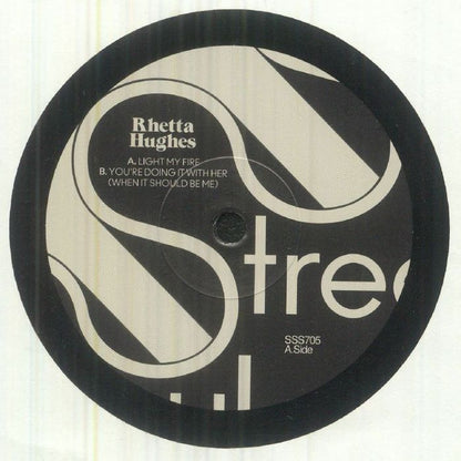 Rhetta Hughes – Light My Fire (7", South Street Soul, 2026) Front Cover