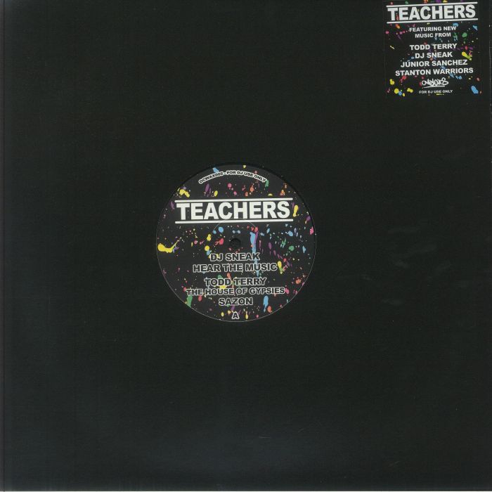 Various – Teachers (12", Only Cuts, 2026) Front Cover