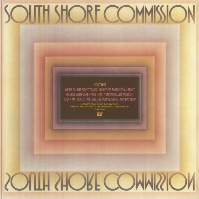 South Shore Commission – South Shore Commission (LP, Transparent Purple, South Street Disco, 2026) Back Cover
