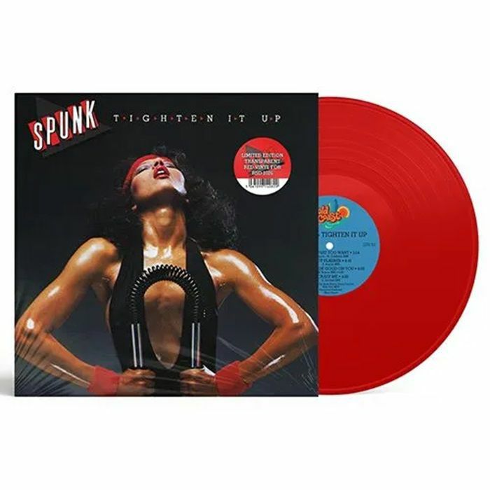 Spunk – Tighten It Up (LP, Red, Gold Coast, 2026) Front Cover