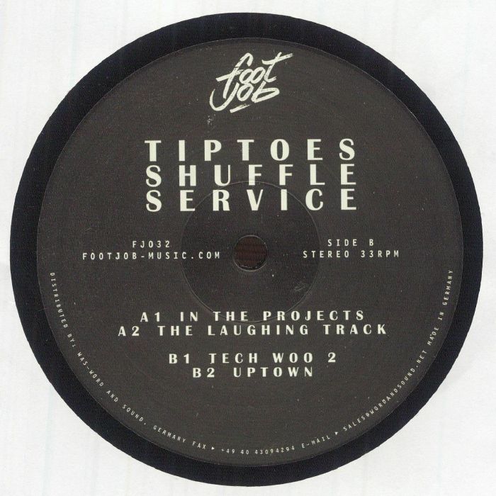 Tiptoes – Shuffle Service (12", Footjob) Back Cover