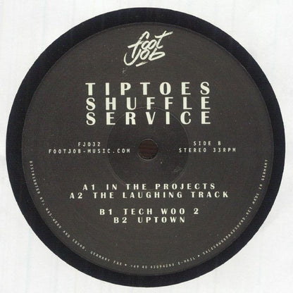 Tiptoes – Shuffle Service (12", Footjob) Back Cover