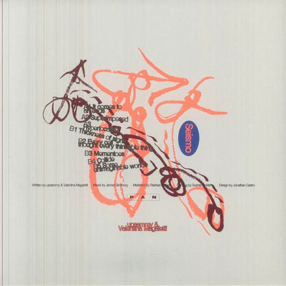 Upsammy Valentina Magaletti – Seismo (LP, Pan, 2026) Back Cover
