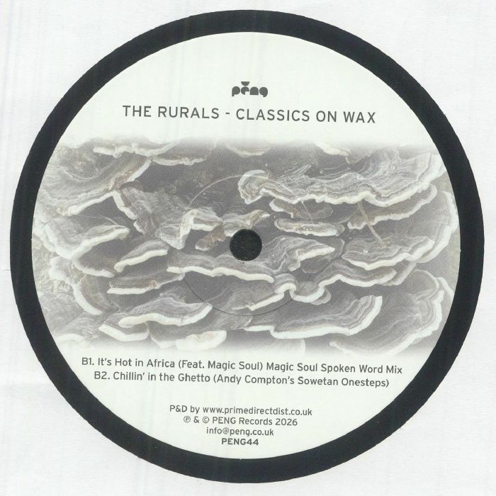 The Rurals – Classics On Wax (12", Peng, 2026) Back Cover