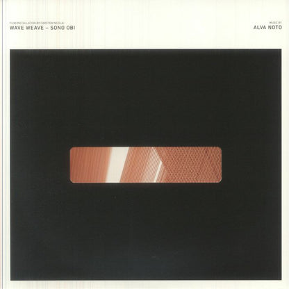 Alva Noto – Wave Weave - Sono Obi (12", Gatefold Die-Cut Cover, Noton, 2026) Front Cover