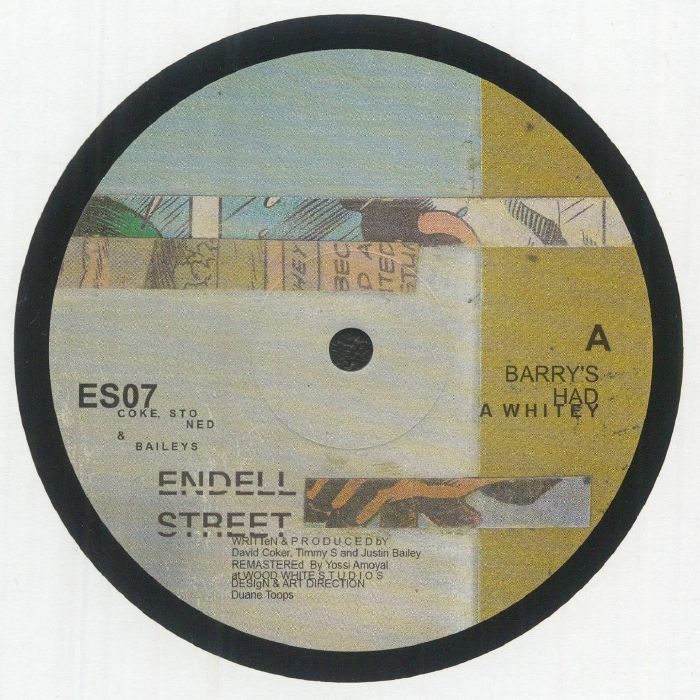 Coke, Stoned & Baileys – The Barry EP (12", Endell Street, 2026) Front Cover