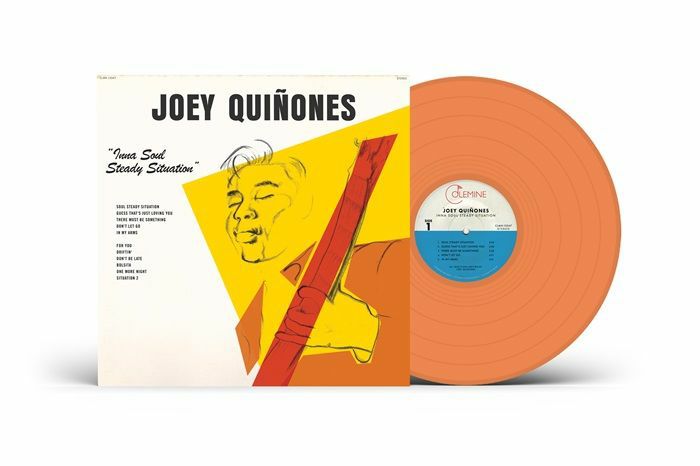 Joey Quiñones – Inna Soul Steady Situation (LP, Orange, Colemine Records, 2026) Front Cover