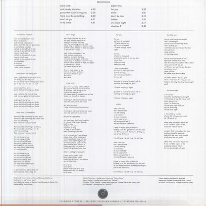 Joey Quiñones – Inna Soul Steady Situation (LP, Orange, Colemine Records, 2026) Back Cover