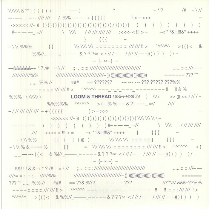 Loom & Thread – Dispersion (LP, Macro, 2026) Front Cover