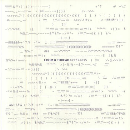 Loom & Thread – Dispersion (LP, Macro, 2026) Front Cover