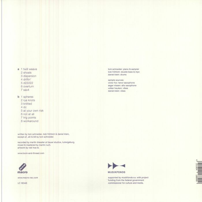 Loom & Thread – Dispersion (LP, Macro, 2026) Back Cover