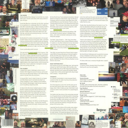 Red RACK'EM – Wonky Bassline Disco Banger (10 Year Anniversary Edition) (12", red limited to 300 copies, Bergerac, 2026) Back Cover
