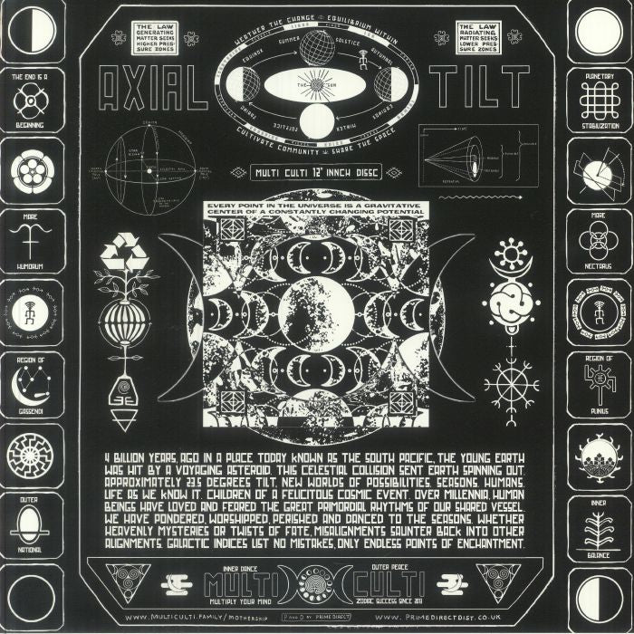 Various – Multi Culti Equinox III (12", Multi Culti, 2026) Back Cover