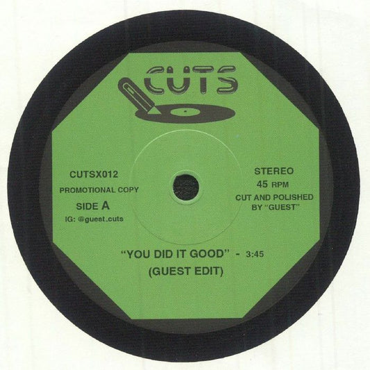 Guest – Guest Mini Edits Vol.8 (7", Cuts, 2026) Front Cover