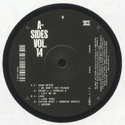 Various – A-Sides Vol.14 - V1 (12", Drumcode, 2026) Back Cover