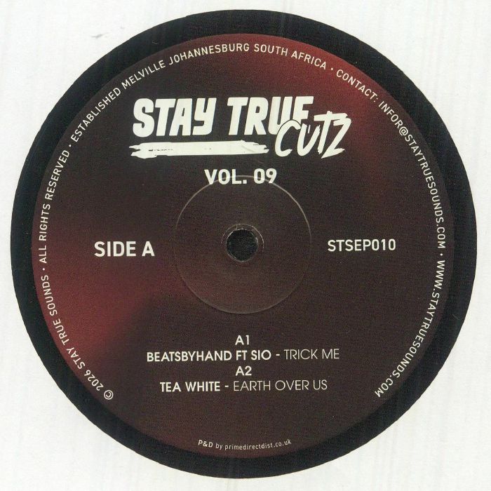 beatsbyhand , Sio , Tea White , Thabo Tonick , Nutty Nys – Stay True Cutz Vol. 09 (12", Stay True Sounds, 2026) Front Cover