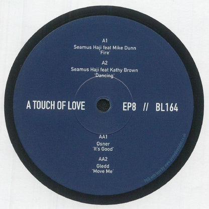 Various – A Touch Of Love EP8 (12", Big Love, 2026) Front Cover
