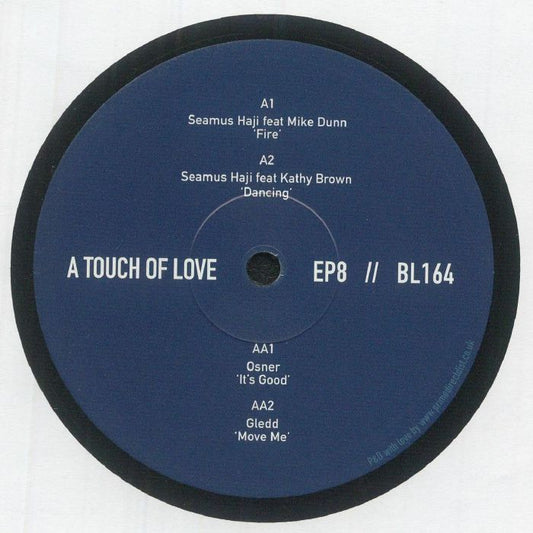 Various – A Touch Of Love EP8 (12", Big Love, 2026) Front Cover