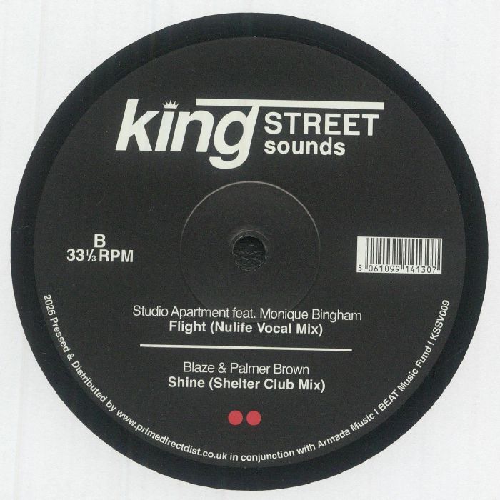 Various – King Street Sounds (12", BPM King Street Sounds, 2026) Back Cover
