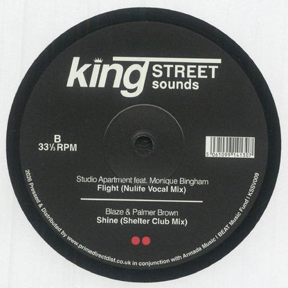 Various – King Street Sounds (12", BPM King Street Sounds, 2026) Back Cover