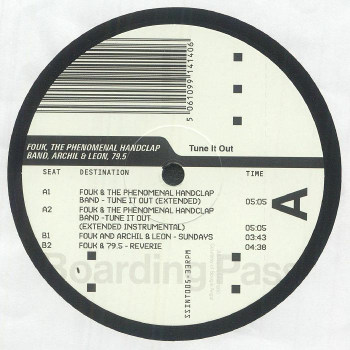 Fouk The Phenomenal Handclap Band Archil & Leon 79.5 – Tune It Out (12", South Street International, 2026) Front Cover