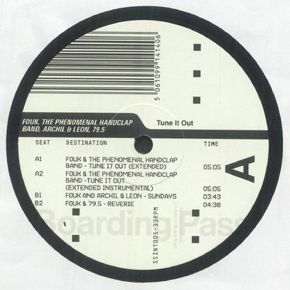 Fouk The Phenomenal Handclap Band Archil & Leon 79.5 – Tune It Out (12", South Street International, 2026) Front Cover