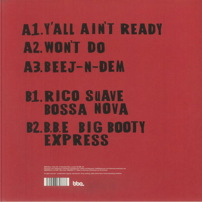 Valtteri Laurell & Ricky-Tick Big Band – Visions Of Dilla (LP, BBE, 2026) Back Cover