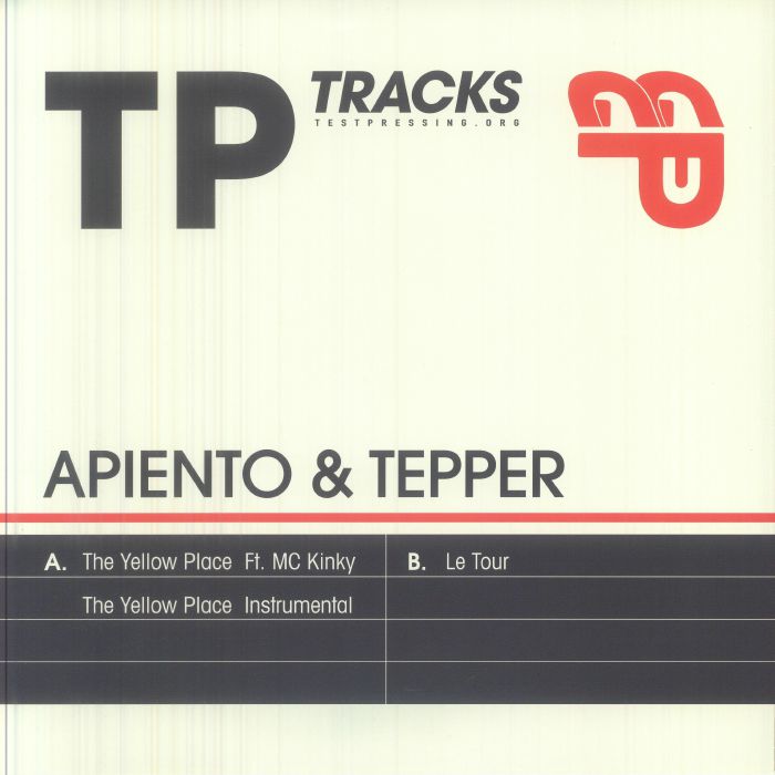 Apiento – The Yellow Place / Le Tour (12", Test Pressing Tracks, 2026) Front Cover
