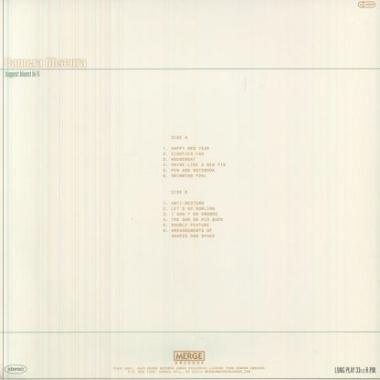 Camera Obscura – Biggest Bluest Hi-Fi (LP, Merge Records, 2026) Back Cover