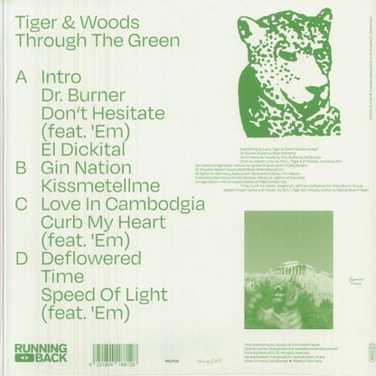 Tiger & Woods – Through The Green (2xLP, Running Back, 2026) Back Cover