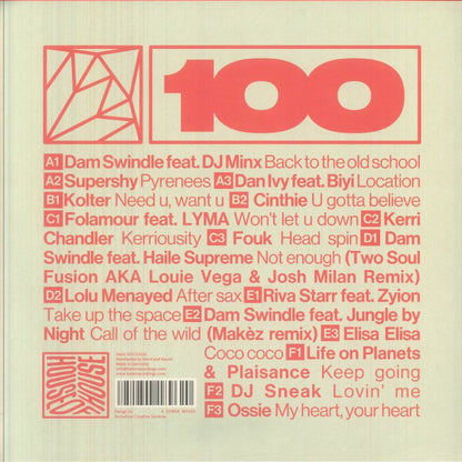 Various – House Of House (3x12", Heist, 2026) Back Cover
