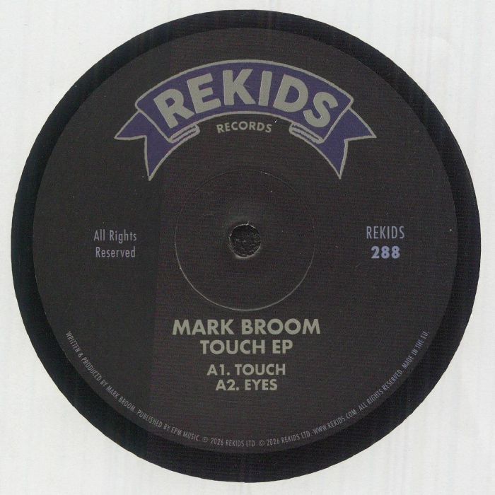 Mark Broom – Touch EP (12", Rekids, 2026) Front Cover