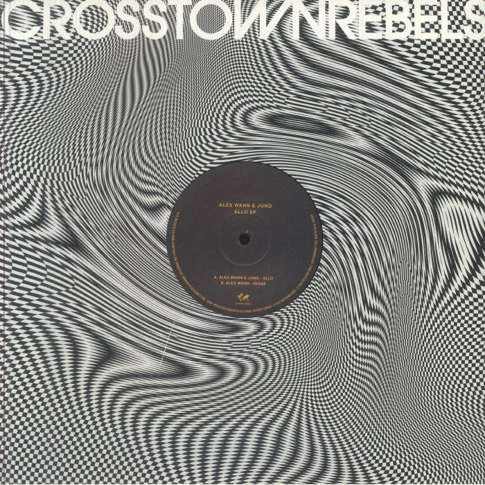 Alex Wann JUNO – Allo EP (12", Crosstown Rebels, 2026) Back Cover