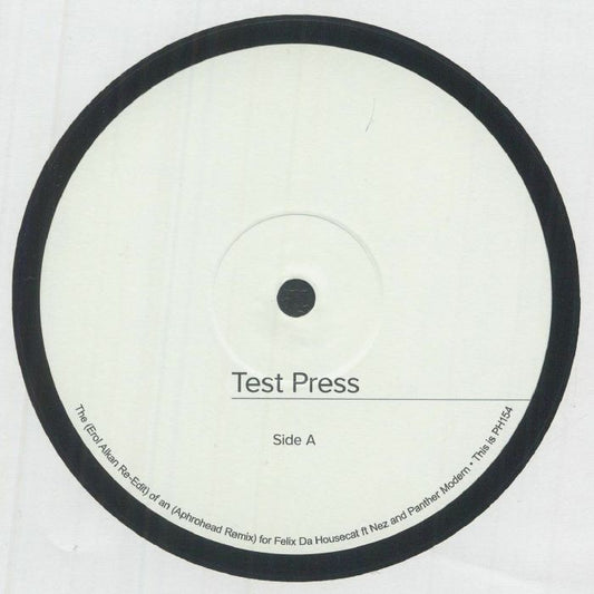 Felix Da Housecat Nez Nicky Night Time Panther Modern – Test Press (Aphrohead Remix / Erol Alkan Re-Edit) (12", Phantasy Sound, 2026) Front Cover