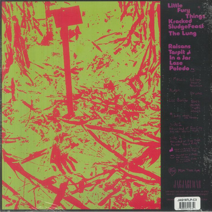 Dinosaur Jr. – You're Living All Over Me (LP, Eco Colored Vinyl, Jagjaguwar, 2026) Back Cover