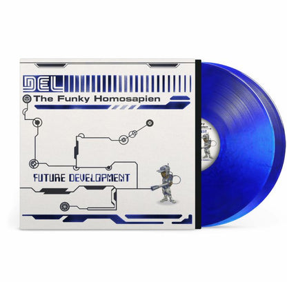 Del The Funky Homosapien – Future Development (2xLP, Blue Green Marbled, Rhymesayers Entertainment, 2026) Front Cover