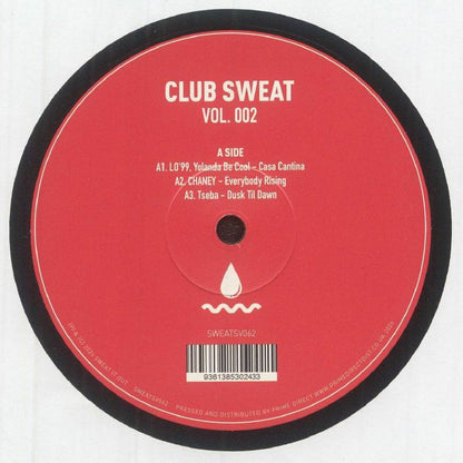 Various – Club Sweat Vol 002 (12", Sweat It Out!, 2026) Front Cover