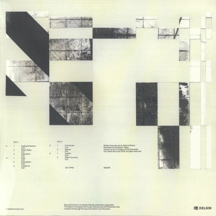 Answer Code Request – Halo (2xLP, Delsin Records, 2026) Back Cover