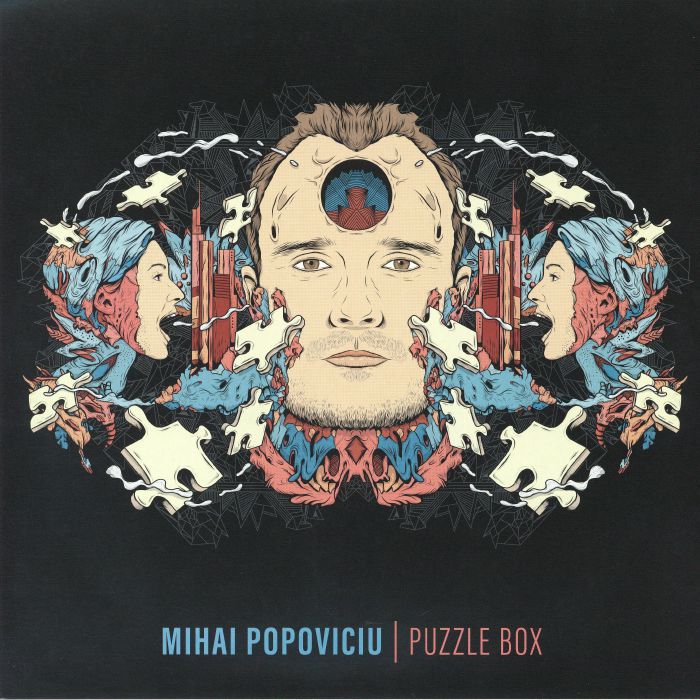 Mihai Popoviciu – Puzzle Box (3x12", 180g, Sky Blue, Bondage Music, 2026) Front Cover