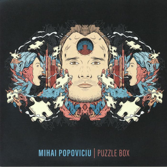 Mihai Popoviciu – Puzzle Box (3x12", 180g, Sky Blue, Bondage Music, 2026) Front Cover