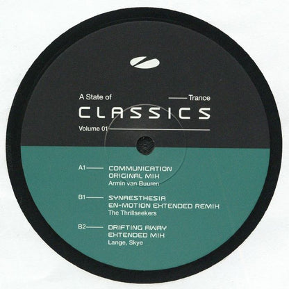 Armin Van Buuren / The Thrillseekers / Lange – ASOT Classics Series Vol 1 (12", Armada Music Holland, 2026) Front Cover