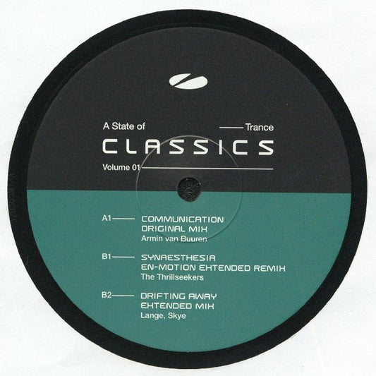Armin Van Buuren / The Thrillseekers / Lange – ASOT Classics Series Vol 1 (12", Armada Music Holland, 2026) Front Cover